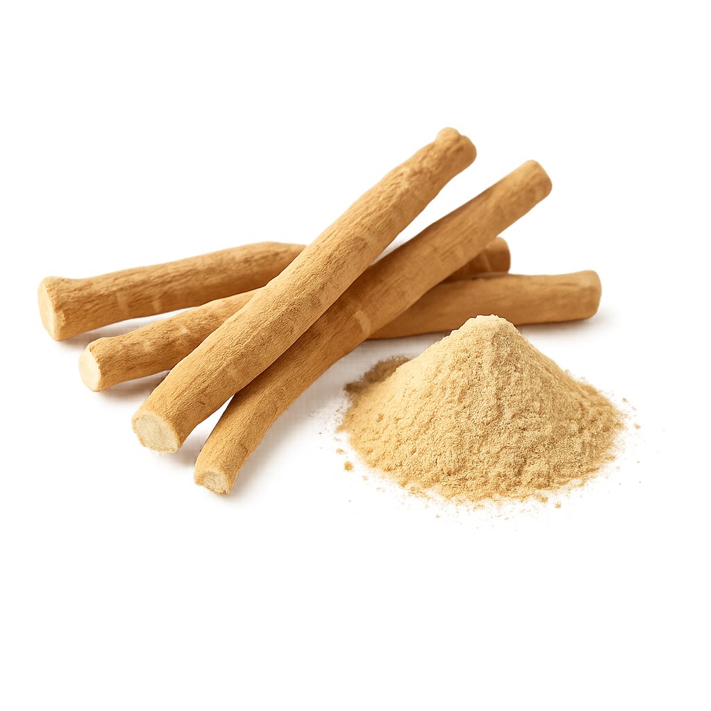 Rituya. Clove sticks and ground clove powder on a white background